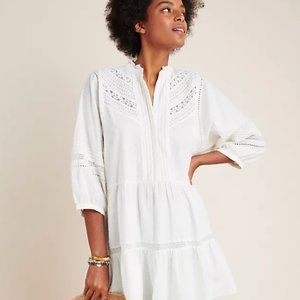 Anthropologie Vicenza Lace Babydoll Tunic